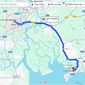 Limousine Sài Gòn ⇔ Vũng Tàu, Hồ Tràm